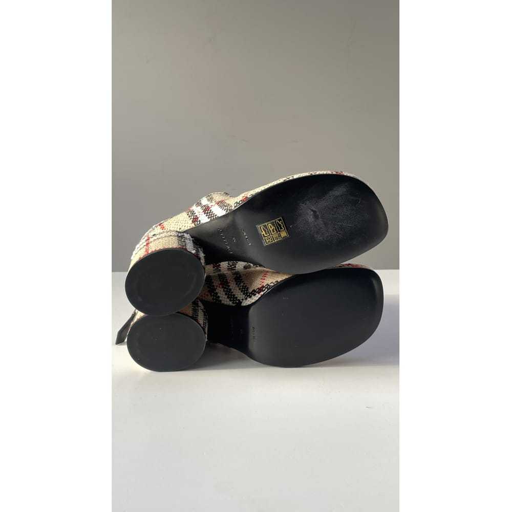 Burberry Cloth heels - image 8