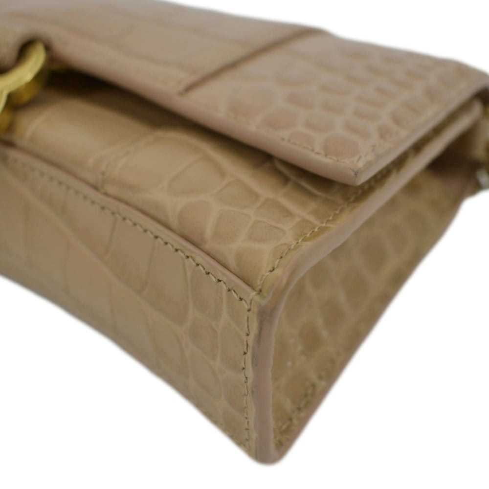 Balenciaga Hourglass leather handbag - image 10