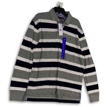 Tommy Hilfiger NWT Mens Multicolor Striped Long S… - image 1