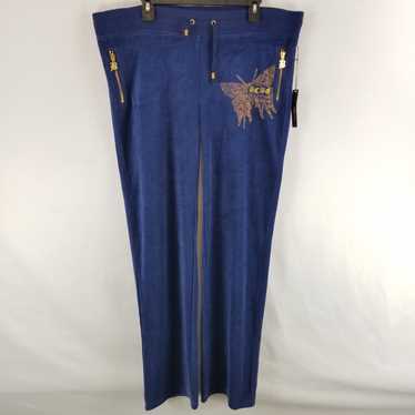 BCBGMaxazria Women Navy Blue Sweatpants XL NWT