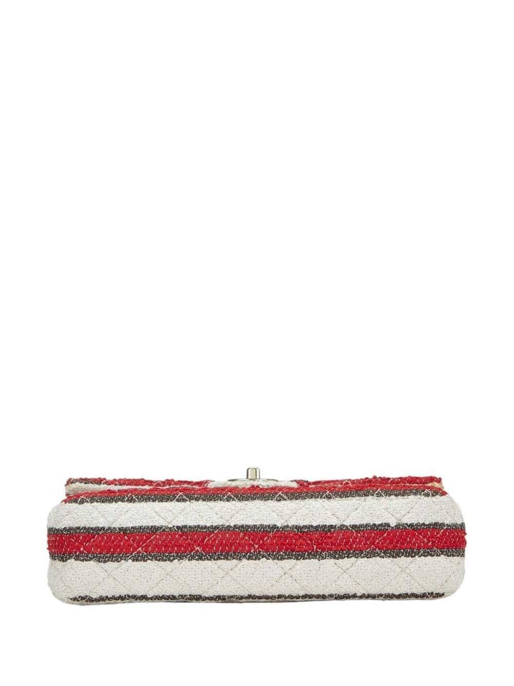 CHANEL Pre-Owned 2009 Classic Flap striped should… - image 4