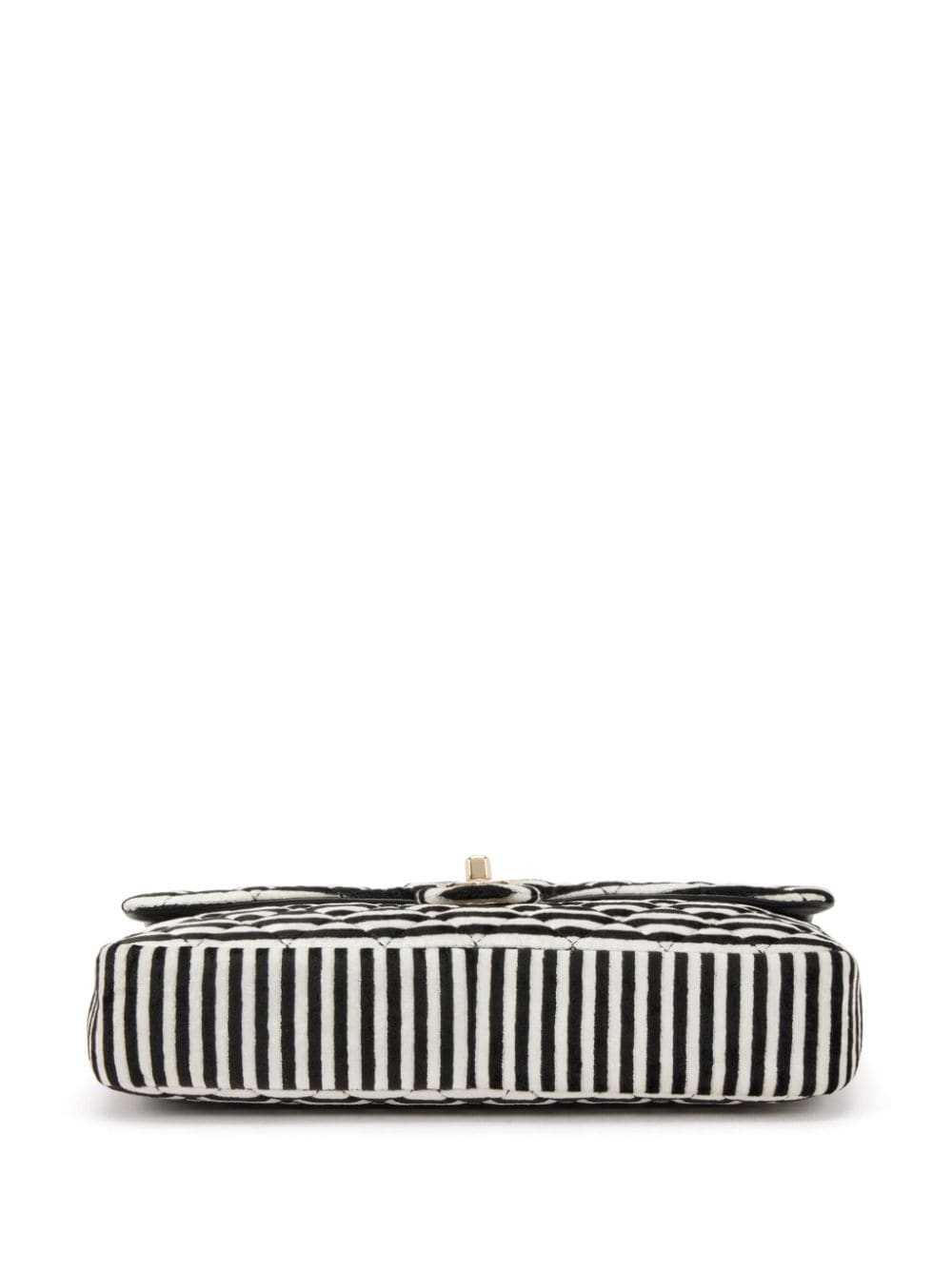 CHANEL Pre-Owned 2006 Classic Flap striped should… - image 4