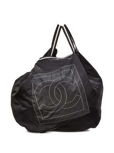 CHANEL Pre-Owned CC padded tote bag - Black