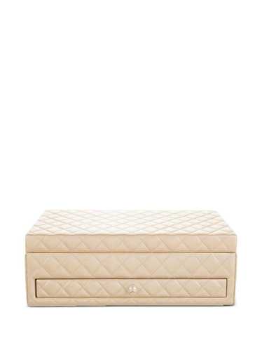 CHANEL Pre-Owned diamond-quilted jewellery box - N