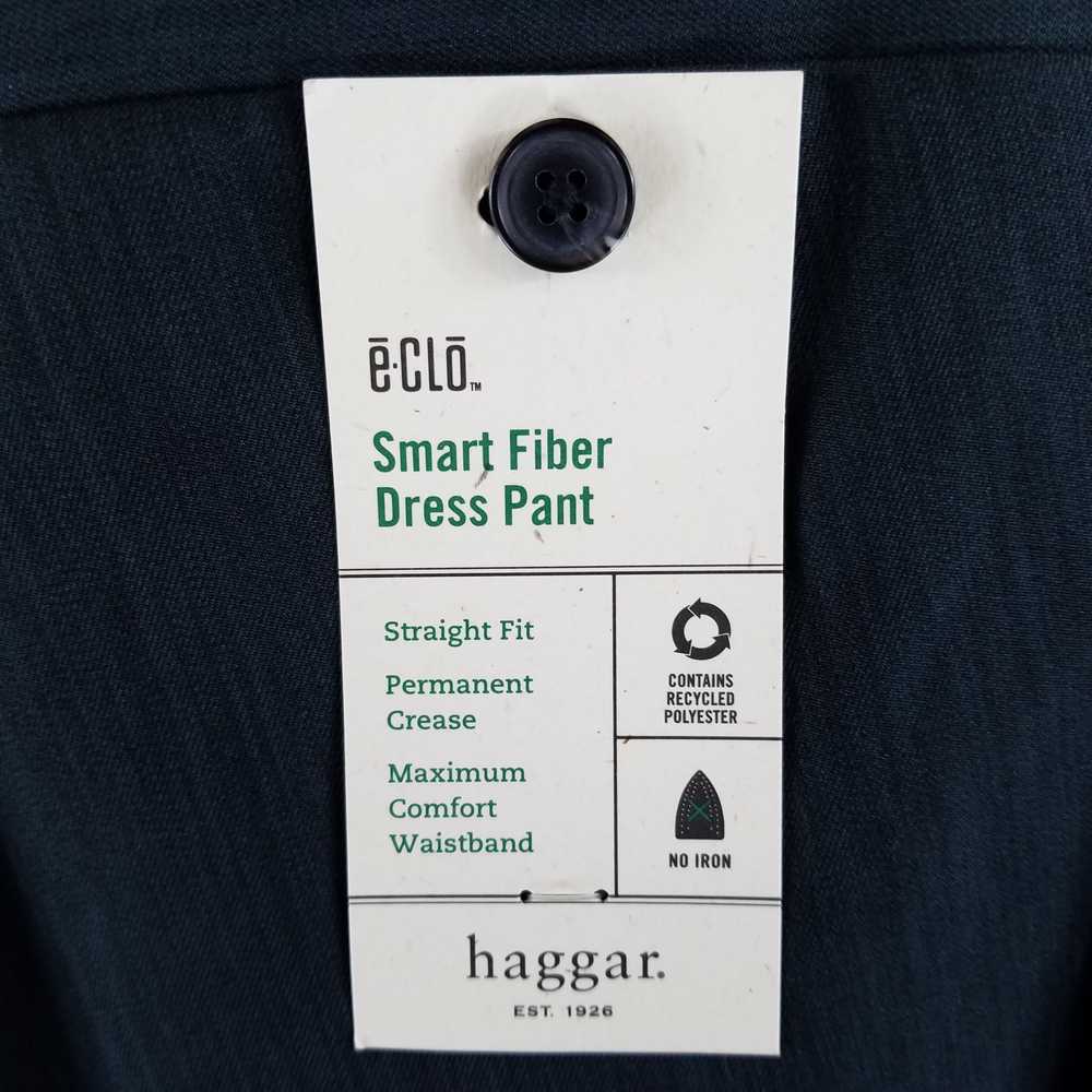 Haggar Men Heather Charcoal Dress Pants 32 x 29 N… - image 5