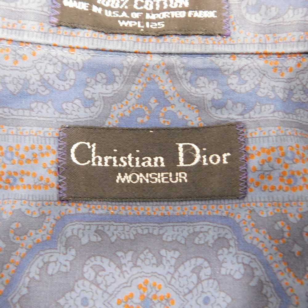 Christian Dior Monsieur Blue Long-Sleeve Men's Dr… - image 5