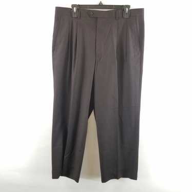 Yves Saint Laurent Men Brown Dress Pants XL 38 - image 1