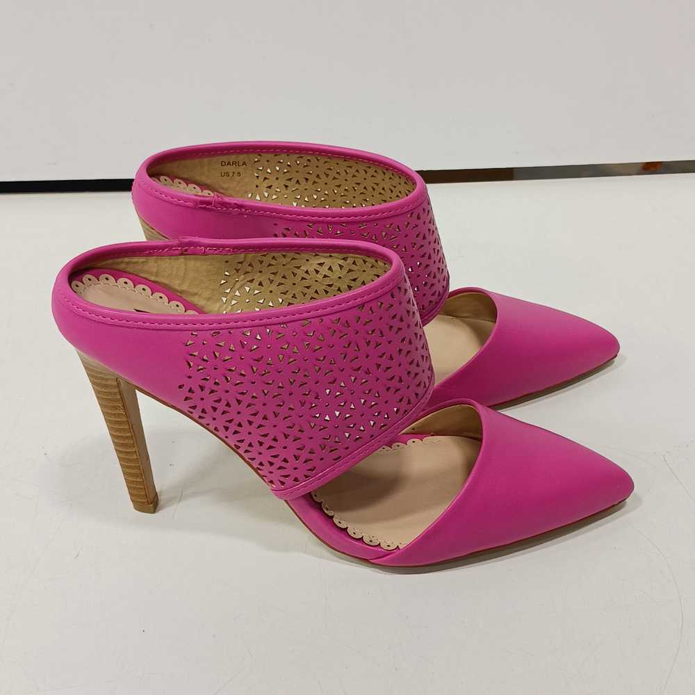 Madison by Shoedazzle Darla Women's Pink Heels Si… - image 3