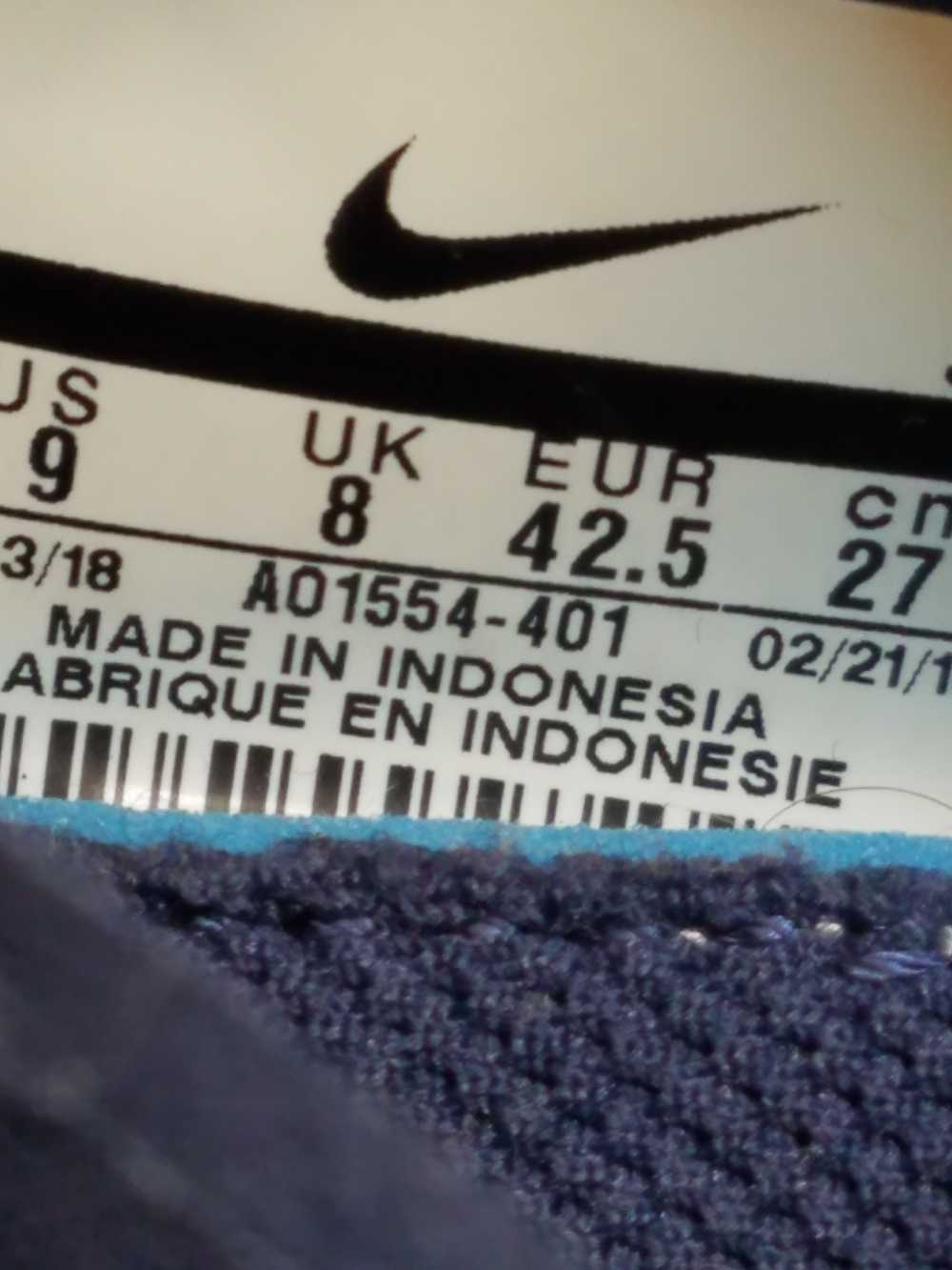Nike Exp X14 Navy Sneakers Blue Men's Size 9 - image 7
