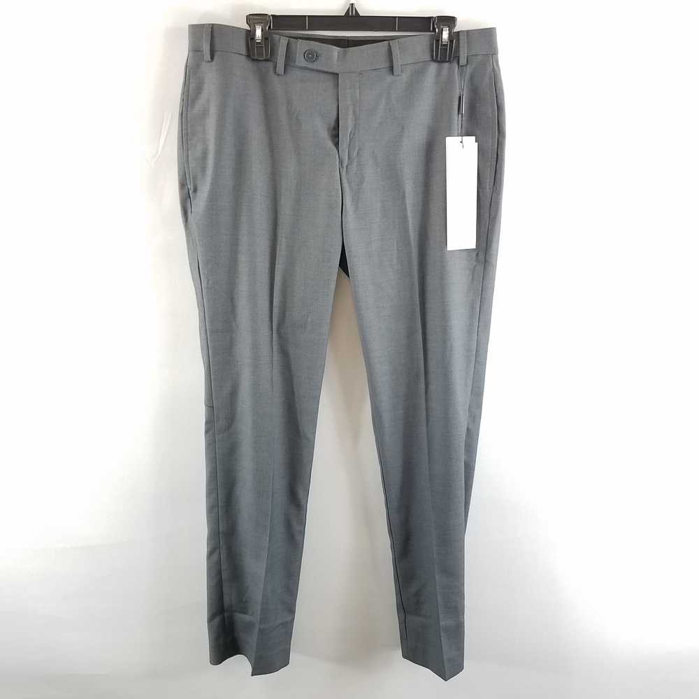 Calvin Klein Men Grey Dress Pants L NWT - image 1