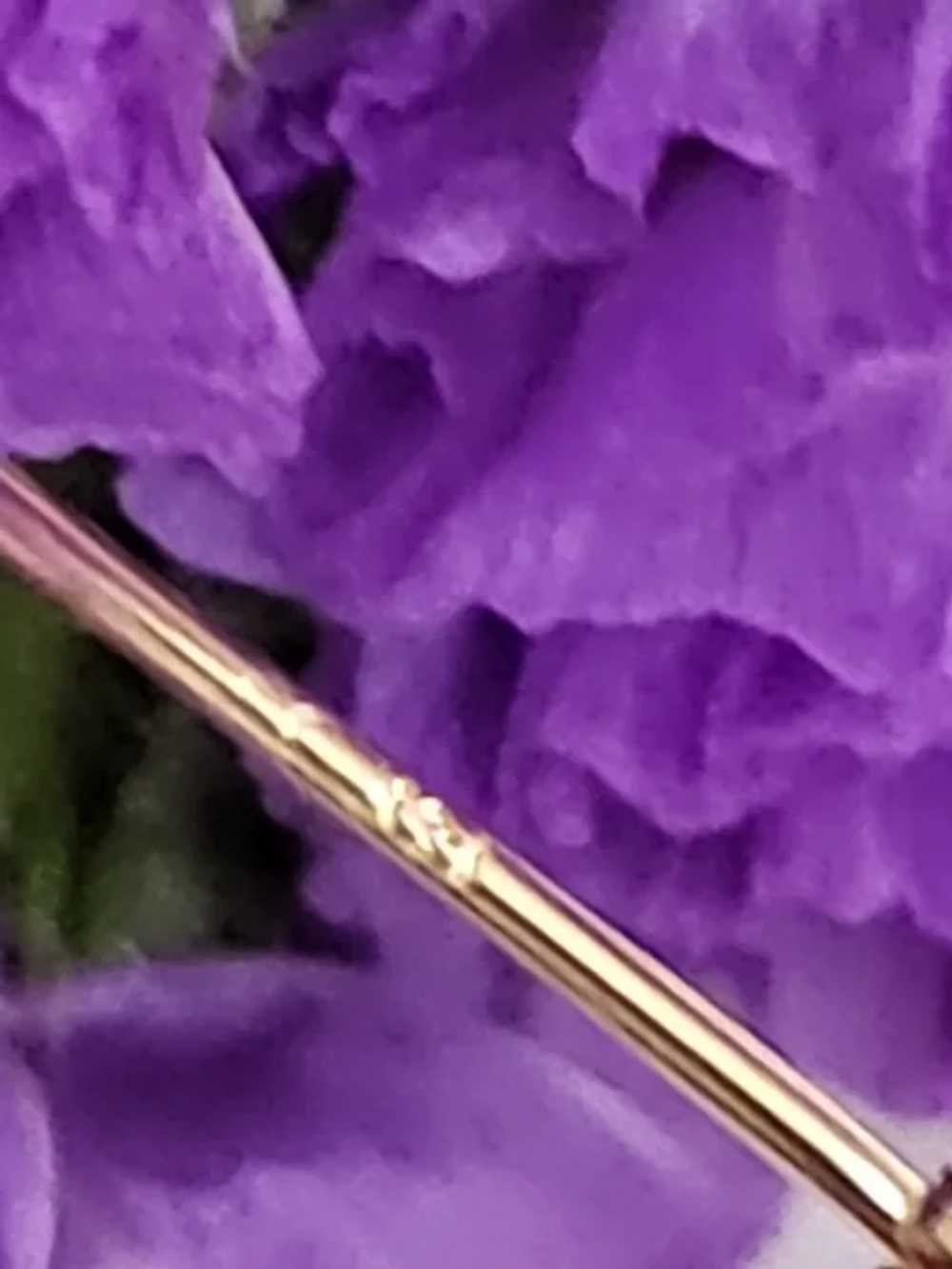 14K Gold Hoops Wave 2.4 Grams Textured Earrings - image 9