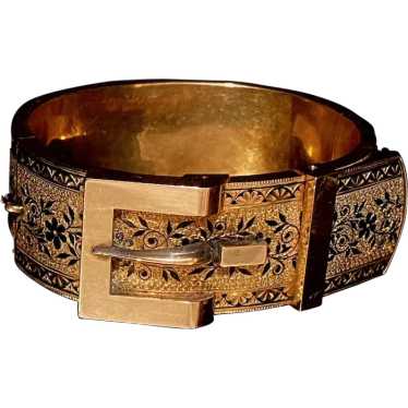 Tiffany & Co. 14k yellow gold belt buckle