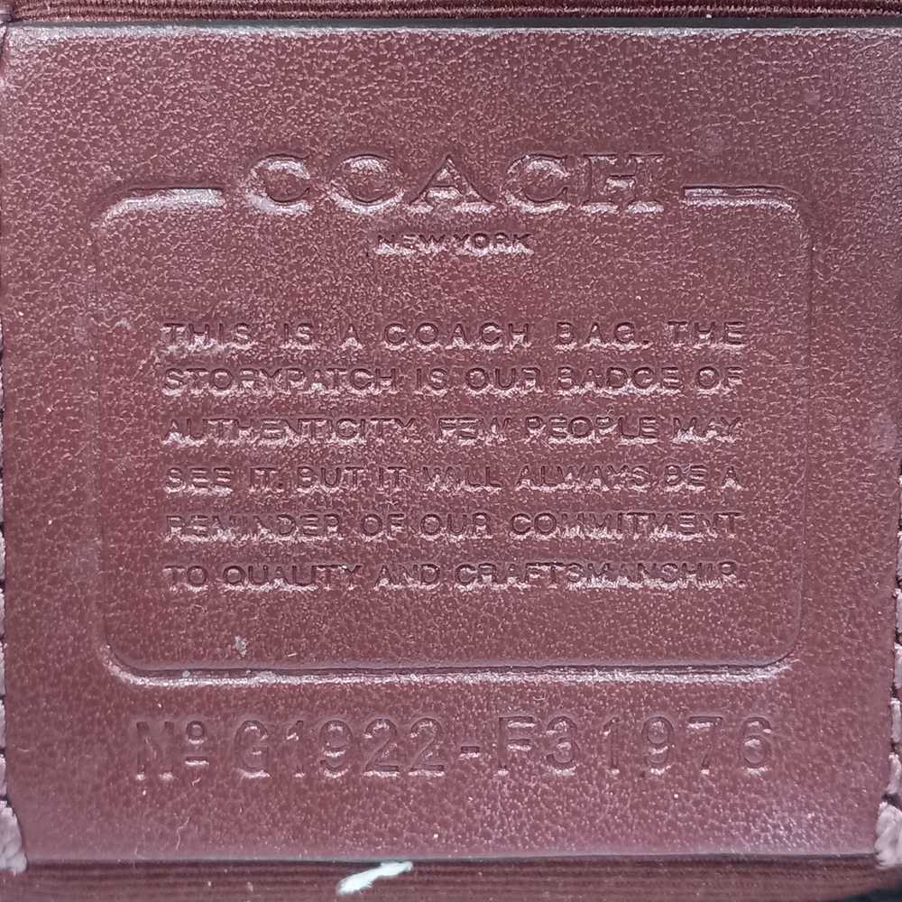 Coach Ava Signature Pebbled Leather Tote Purse - image 6