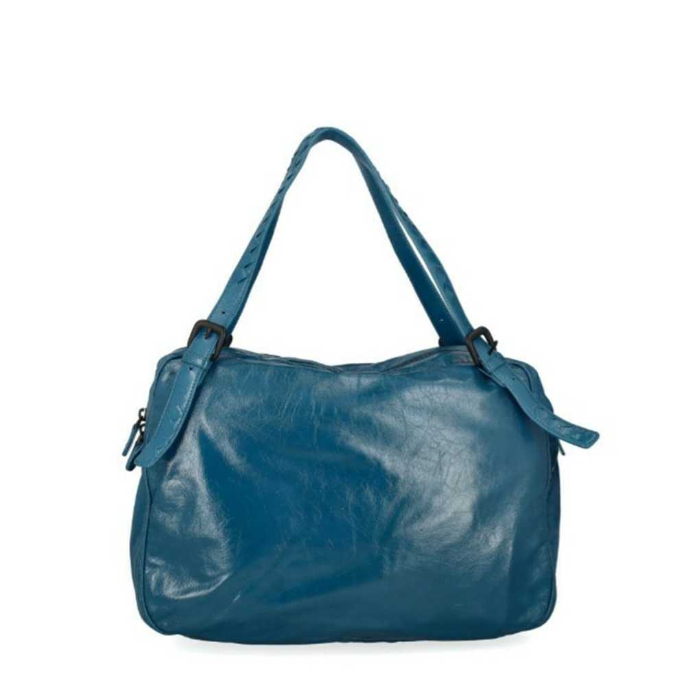 Céline Big Bag Bucket Bag Leather in Petrol - image 3