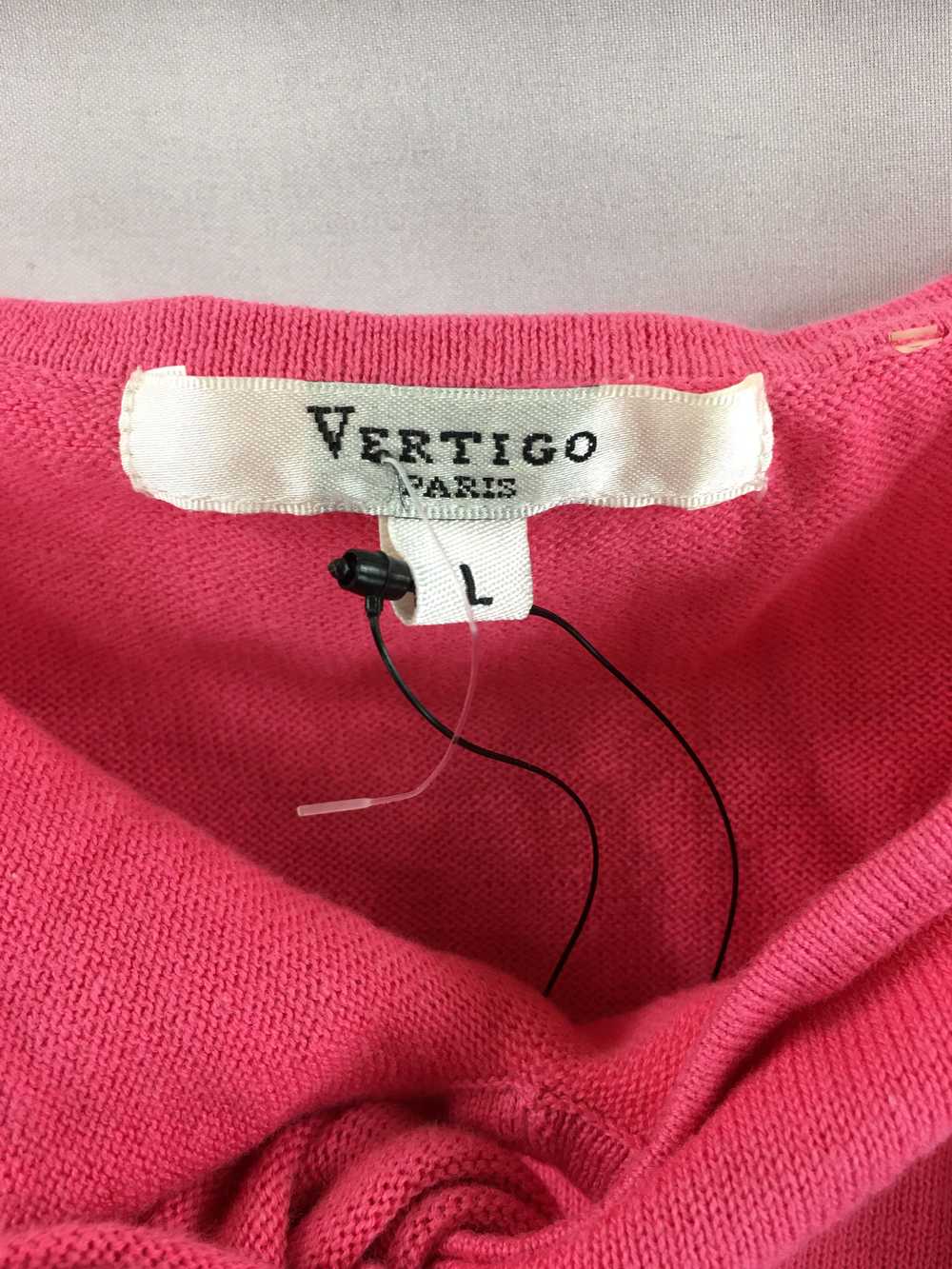 Vertigo Women Pink Sleeveless Top L - image 3