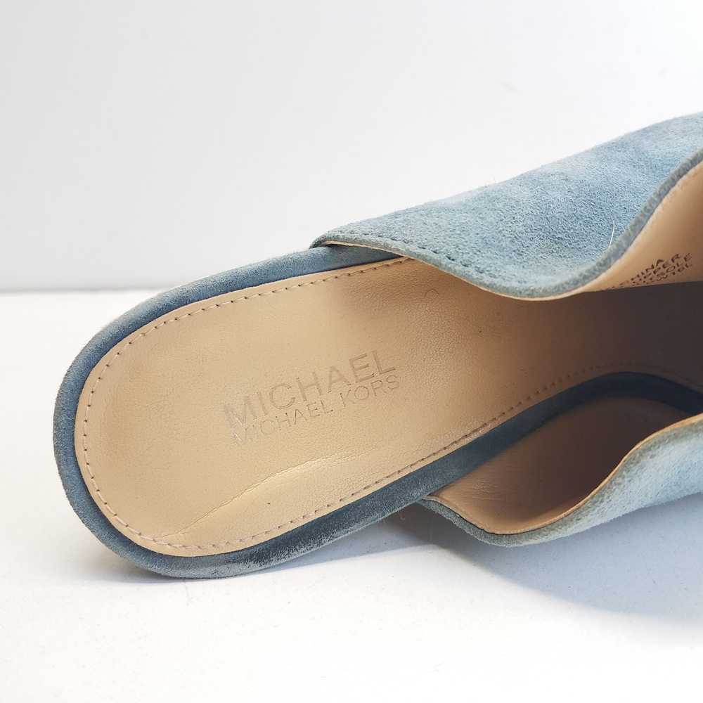 Michael Kors Blue Wedges Size 7M - image 8