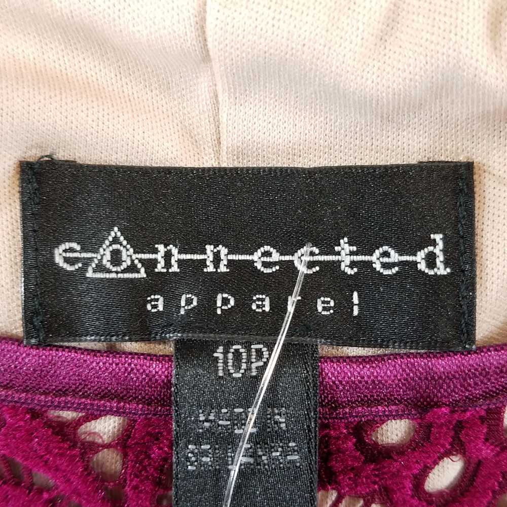 Connected Apparel Women Purple Sleeveless Dress 1… - image 3