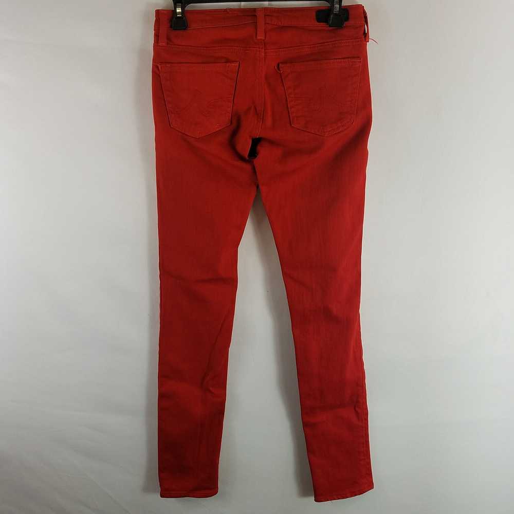Adriano Goldschmied Women Red Pants Size 27 - image 2