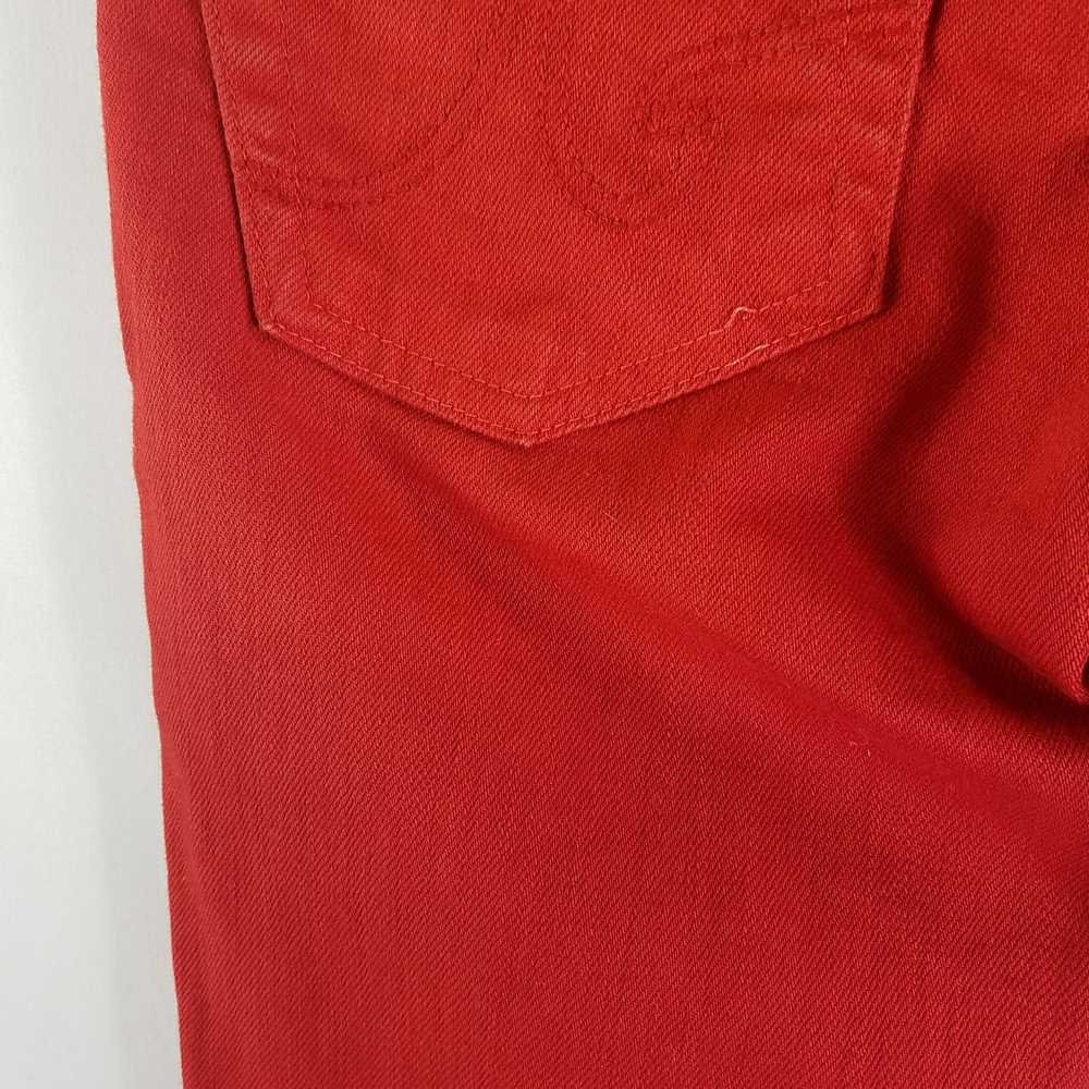 Adriano Goldschmied Women Red Pants Size 27 - image 4