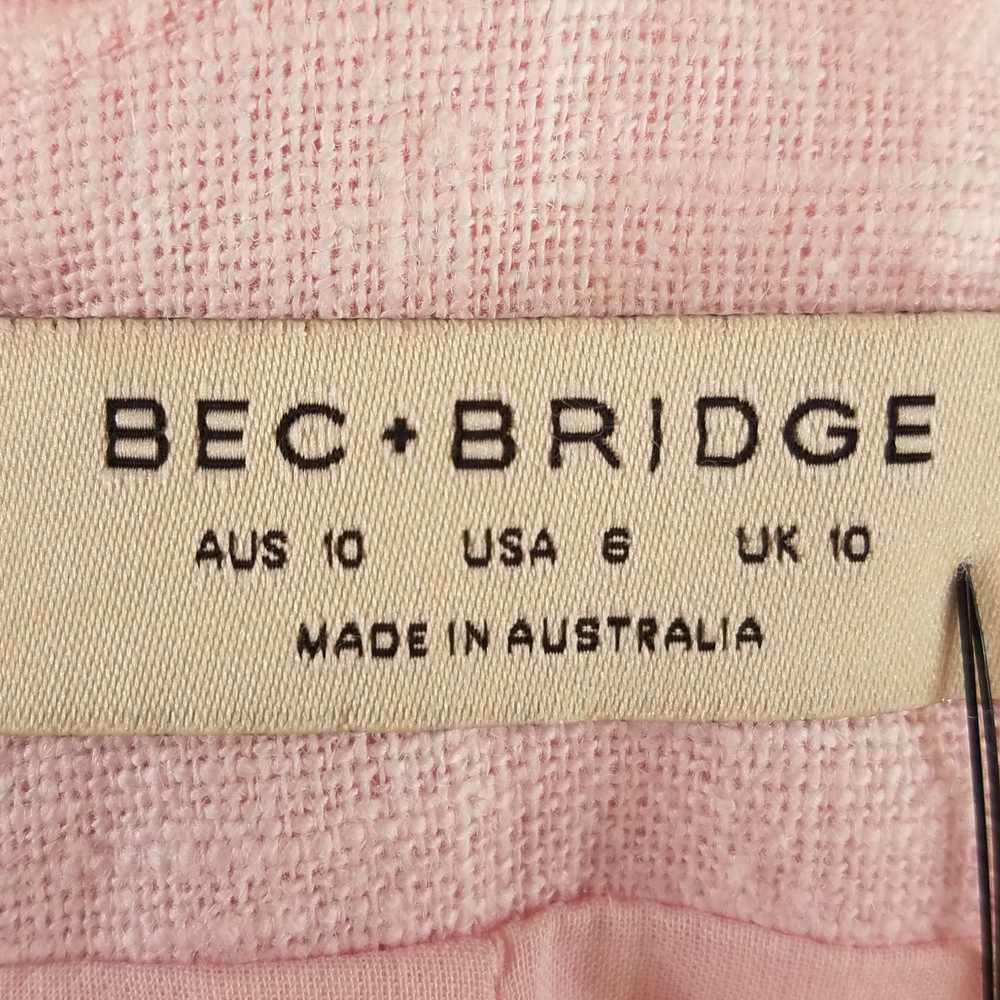 BEC Bridge Womens Pink Midi Dress 6 NWT - image 4