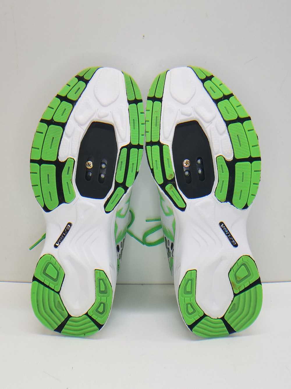 Venzo Cycling Green/White Shoes Men's Size 10.5 - image 5