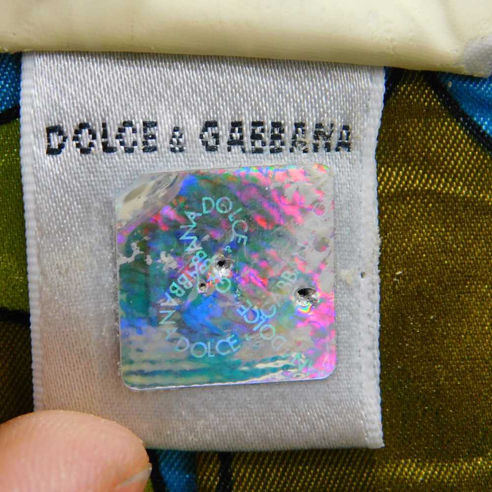 Dolce & Gabbana D&G Khaki Single Button Multicolo… - image 8