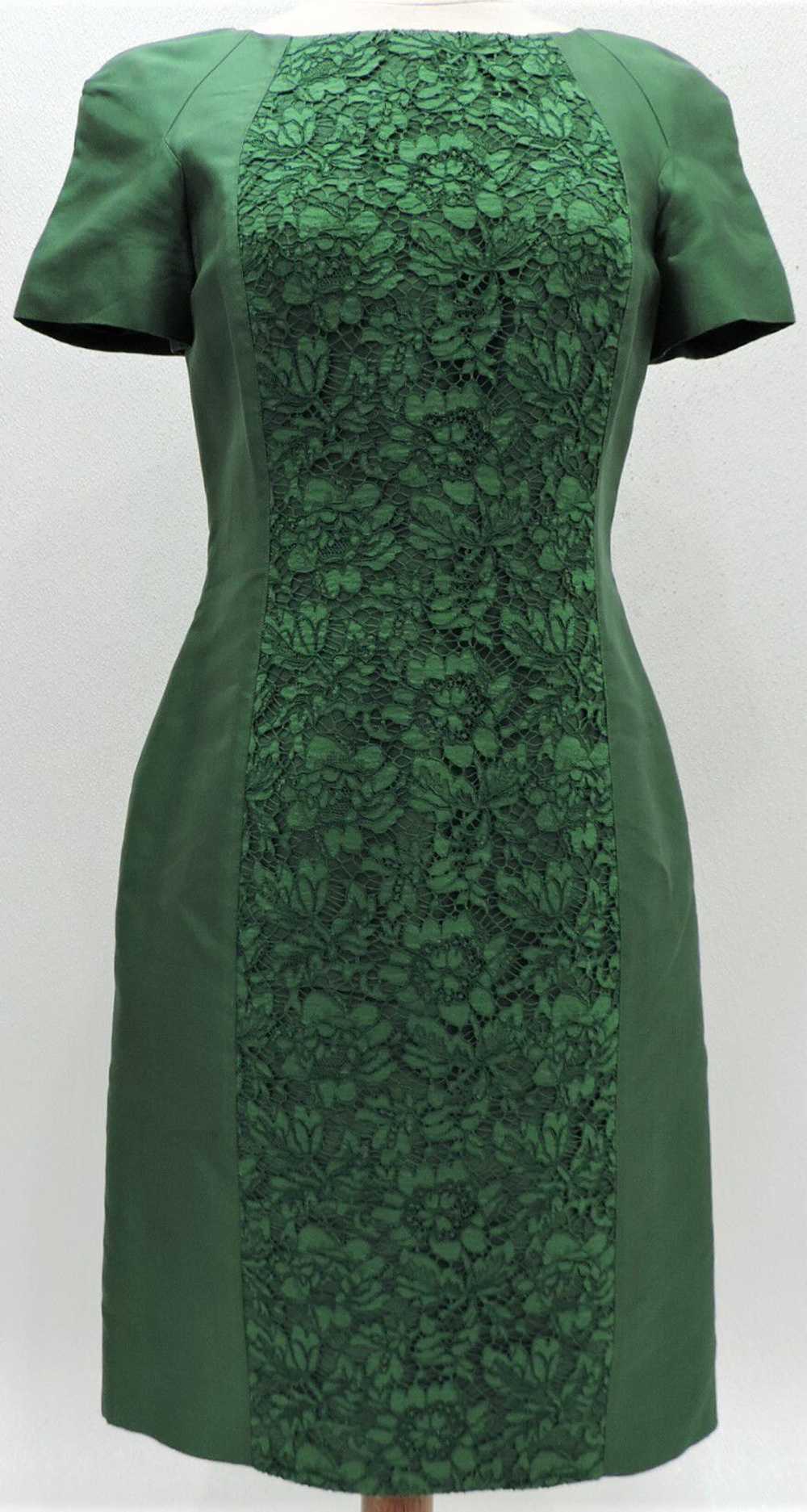Valentino Emerald Green Lace Embroidered Cotton S… - image 4
