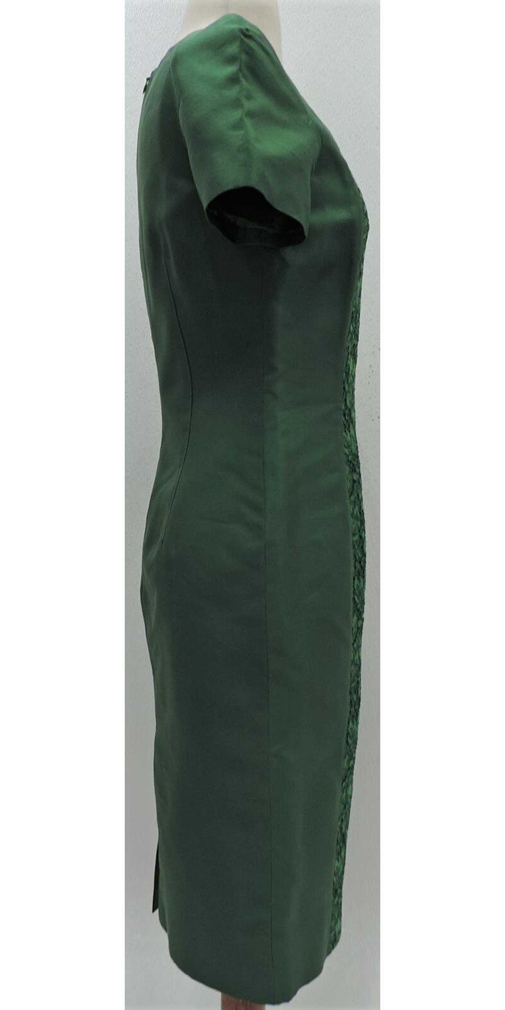 Valentino Emerald Green Lace Embroidered Cotton S… - image 5
