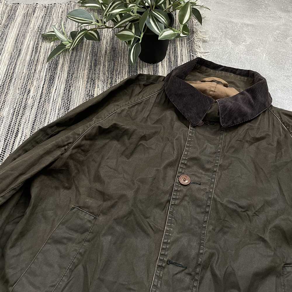 Barbour × Vintage × Waxed Barbour Grassdale jacke… - image 7