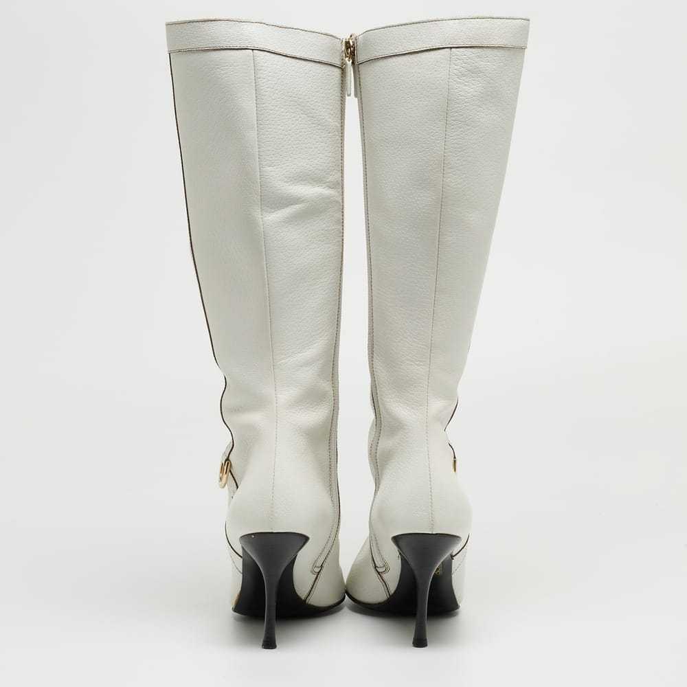 Gucci Leather boots - image 4