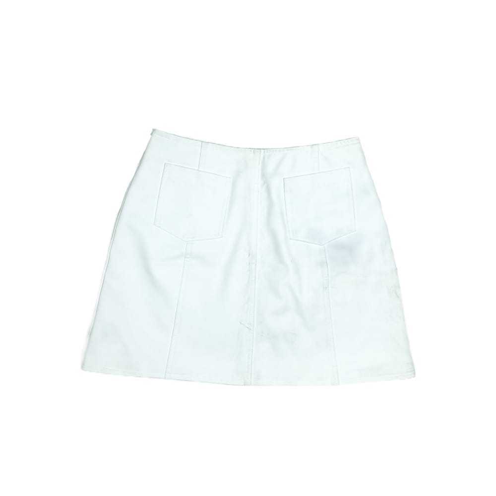 D&G Leather mini skirt - image 2