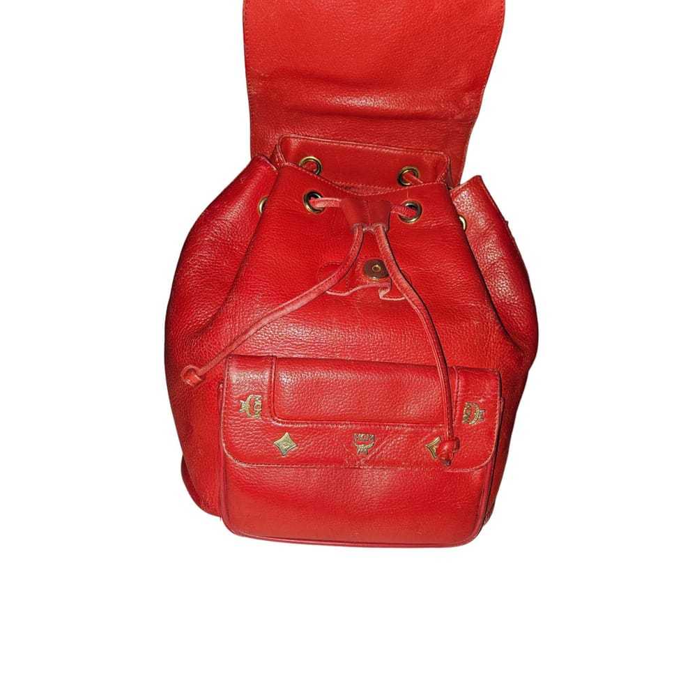 MCM Leather backpack - image 8