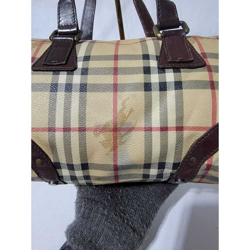 Burberry Leather bowling bag - image 8