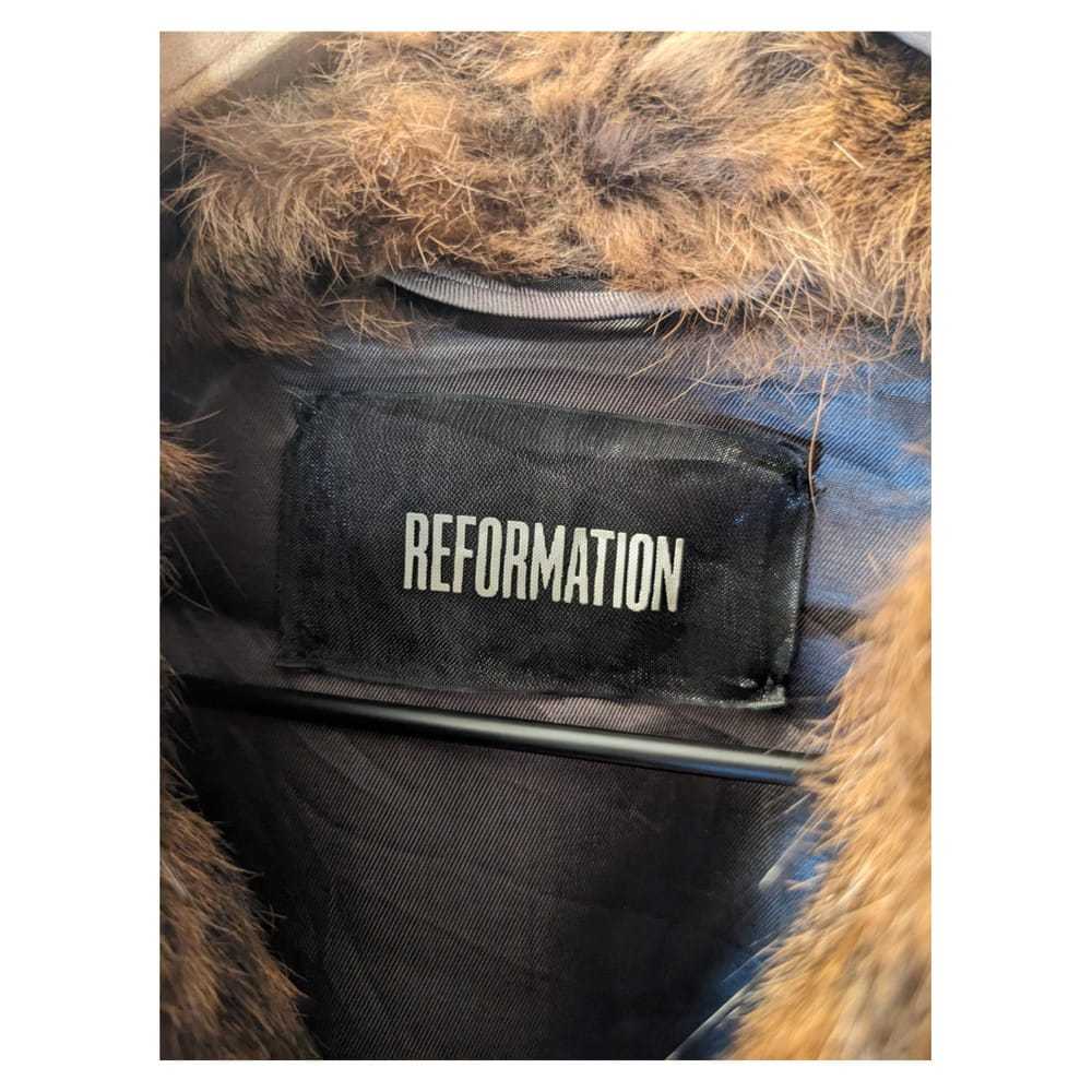 Reformation Rabbit coat - image 4