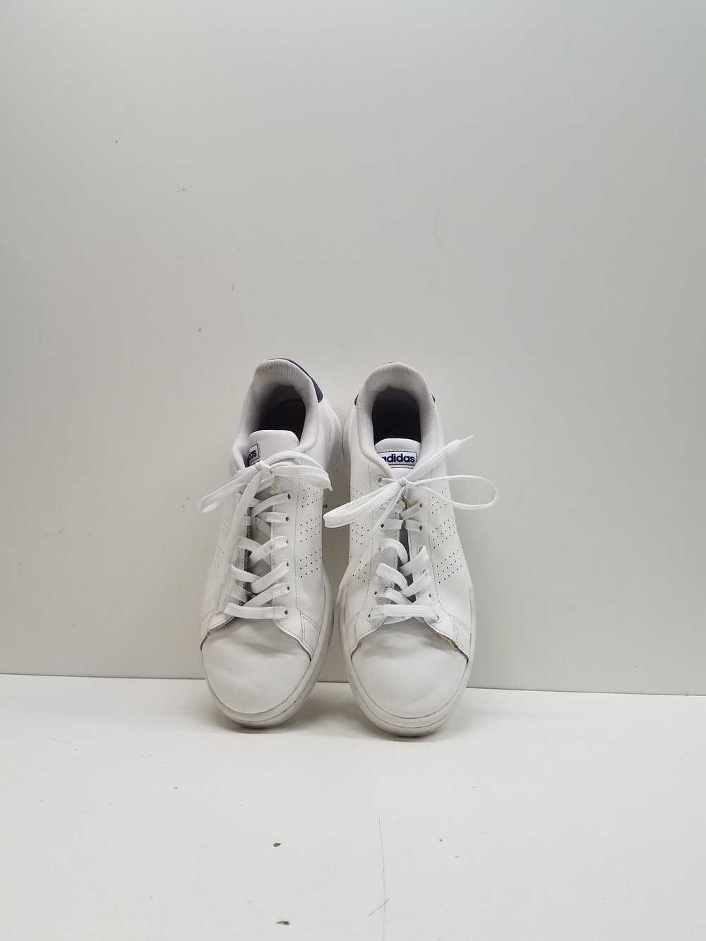 Adidas Advantage Shoes Cloud White Men's Size 9.5 - image 6