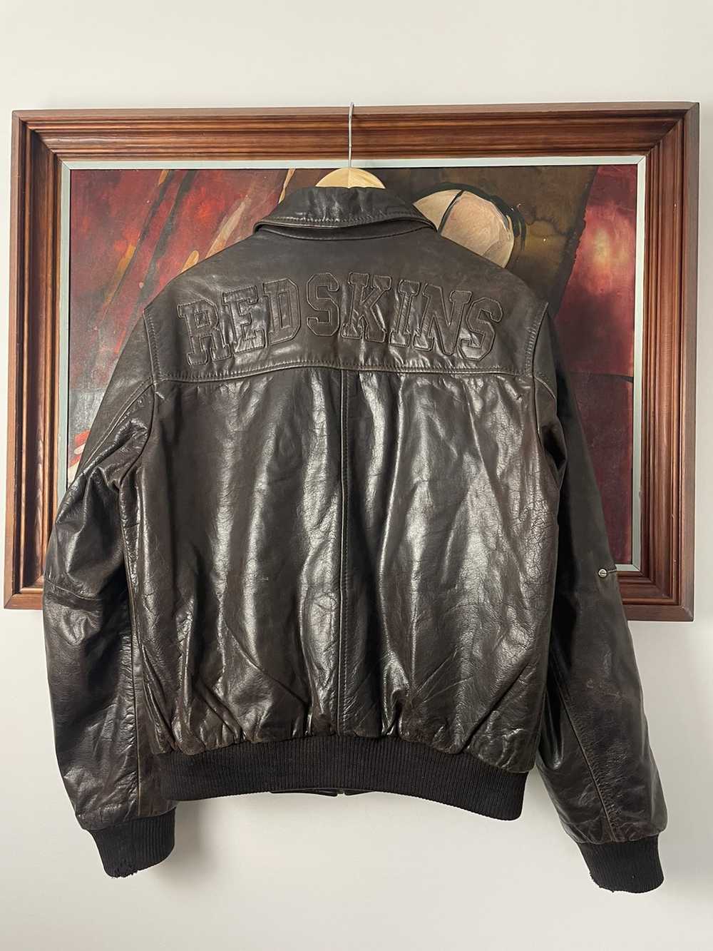Leather Jacket × Redskins × Vintage Vintage Y2k R… - image 2