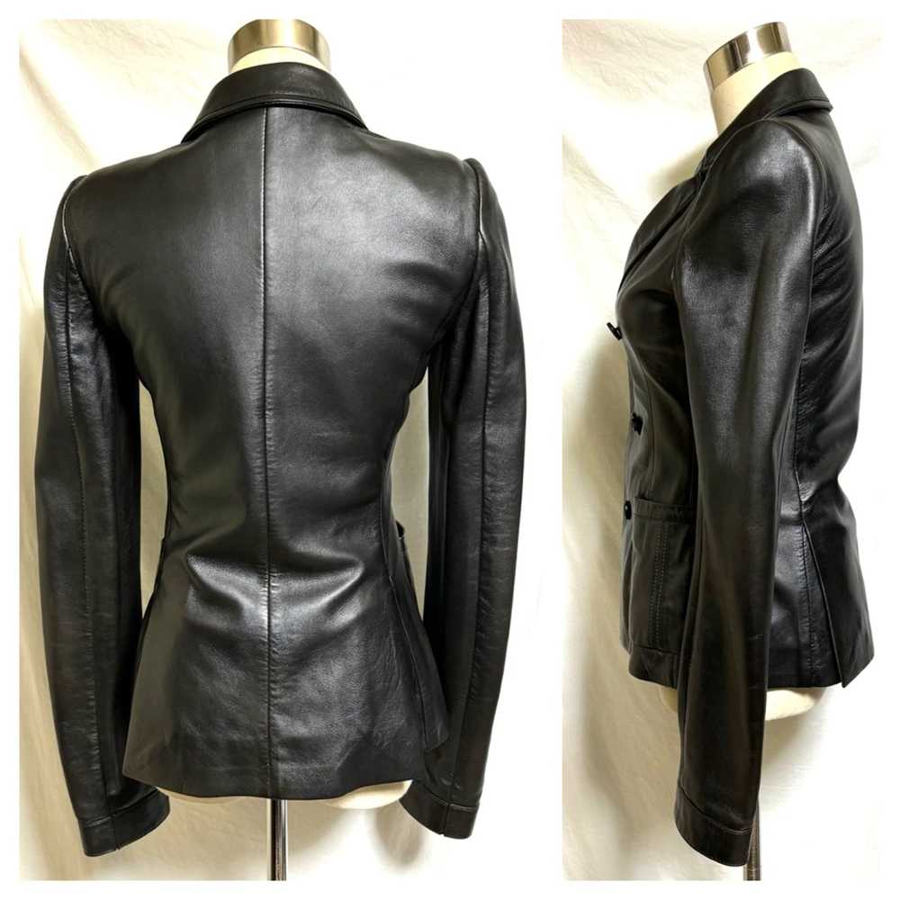 Balenciaga Balenciaga Lamb Leather Double Breaste… - image 10