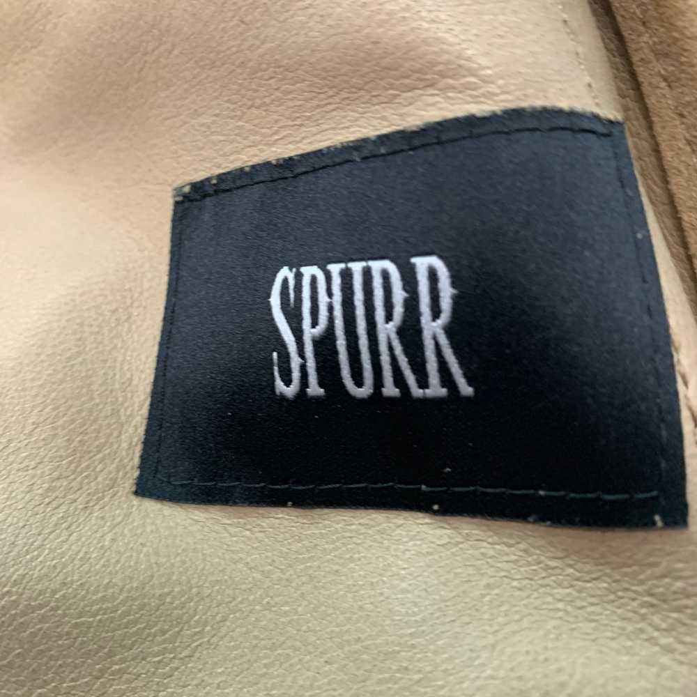 Simon Spurr Camel Suede Epaulettes Jacket - image 6