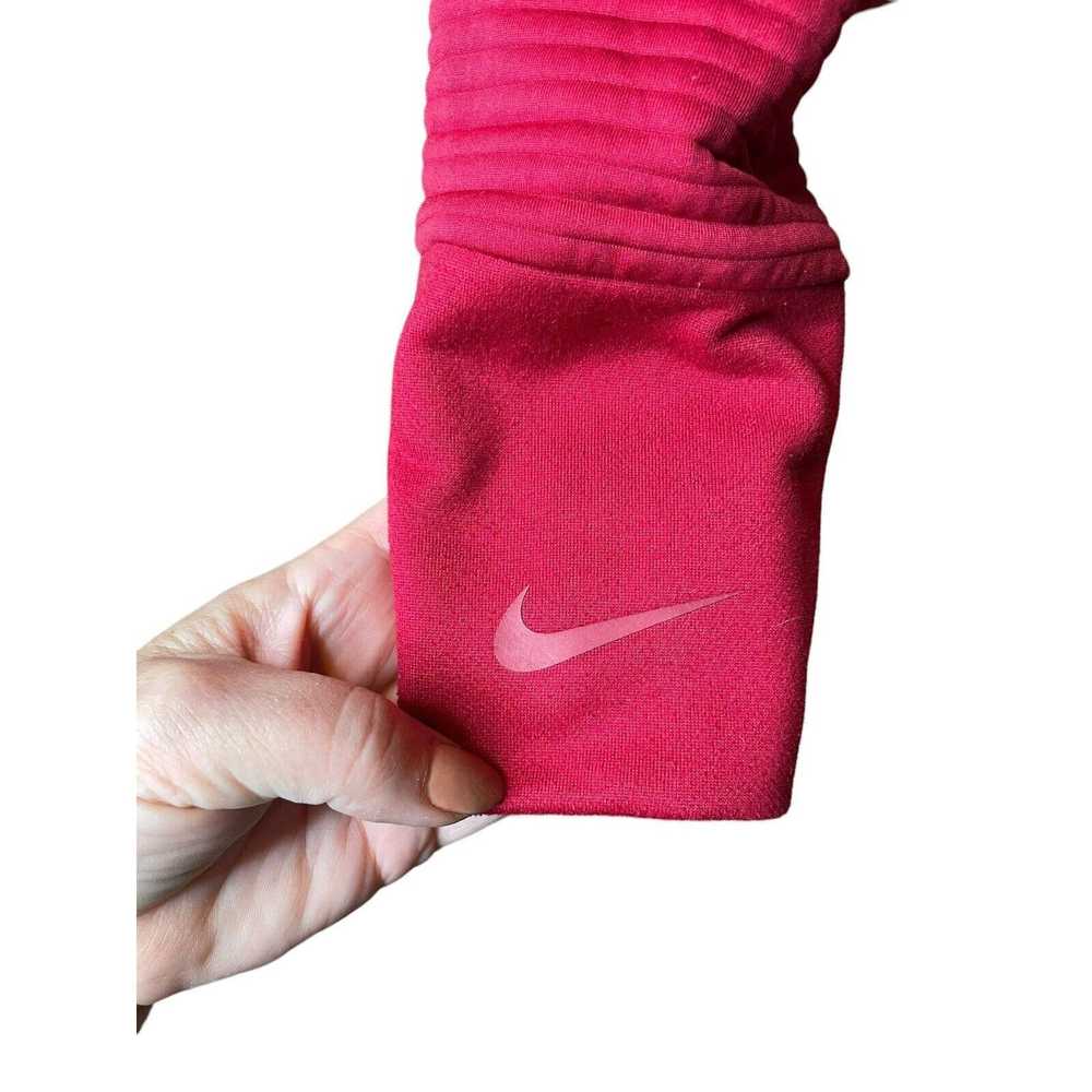 Nike Nike Dri Fit Hoodie Jacket Full Zip Red Ribb… - image 5