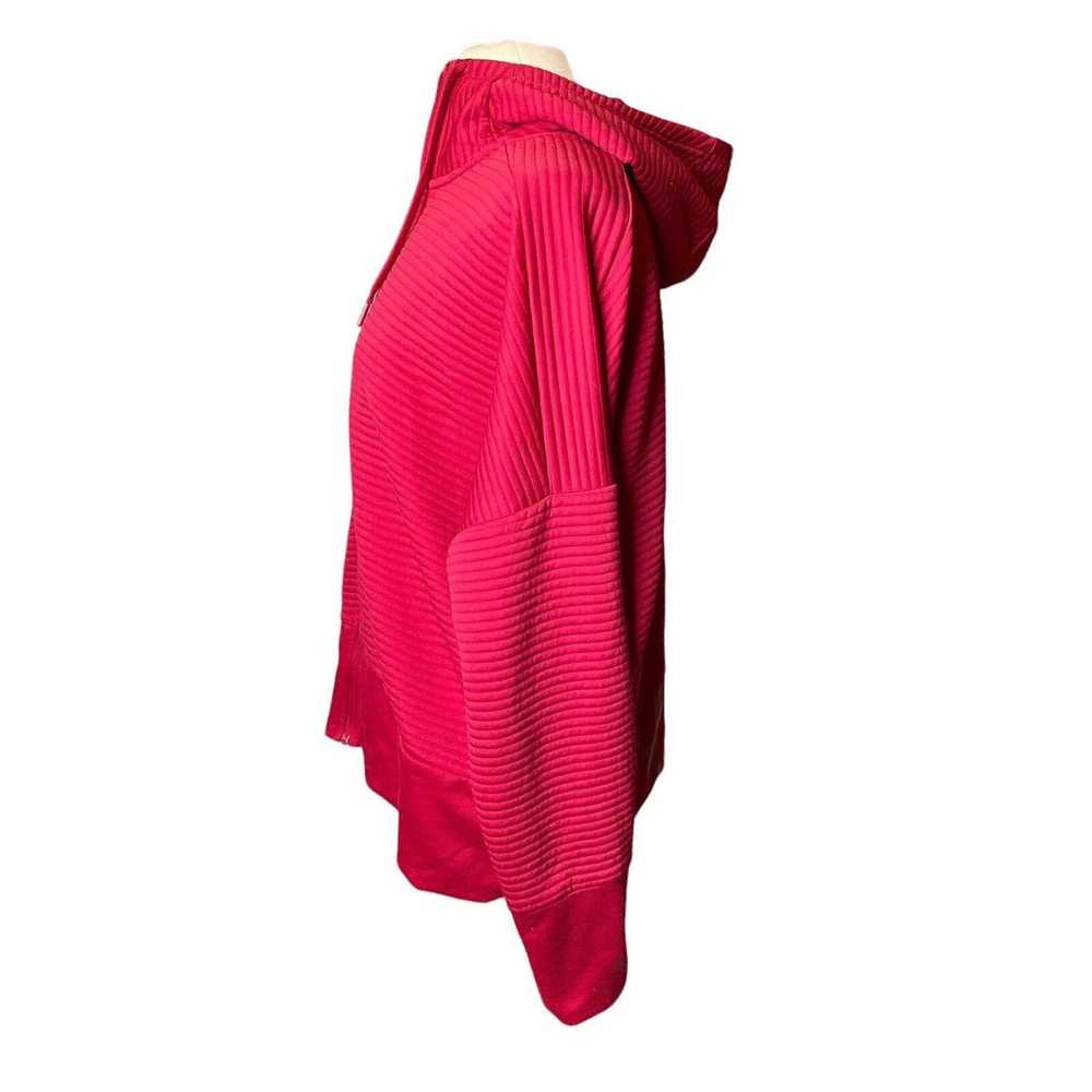 Nike Nike Dri Fit Hoodie Jacket Full Zip Red Ribb… - image 6