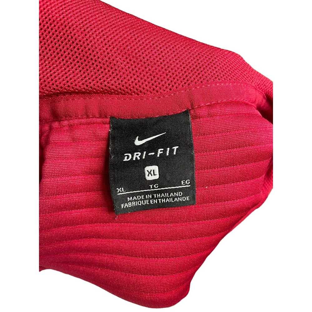 Nike Nike Dri Fit Hoodie Jacket Full Zip Red Ribb… - image 8