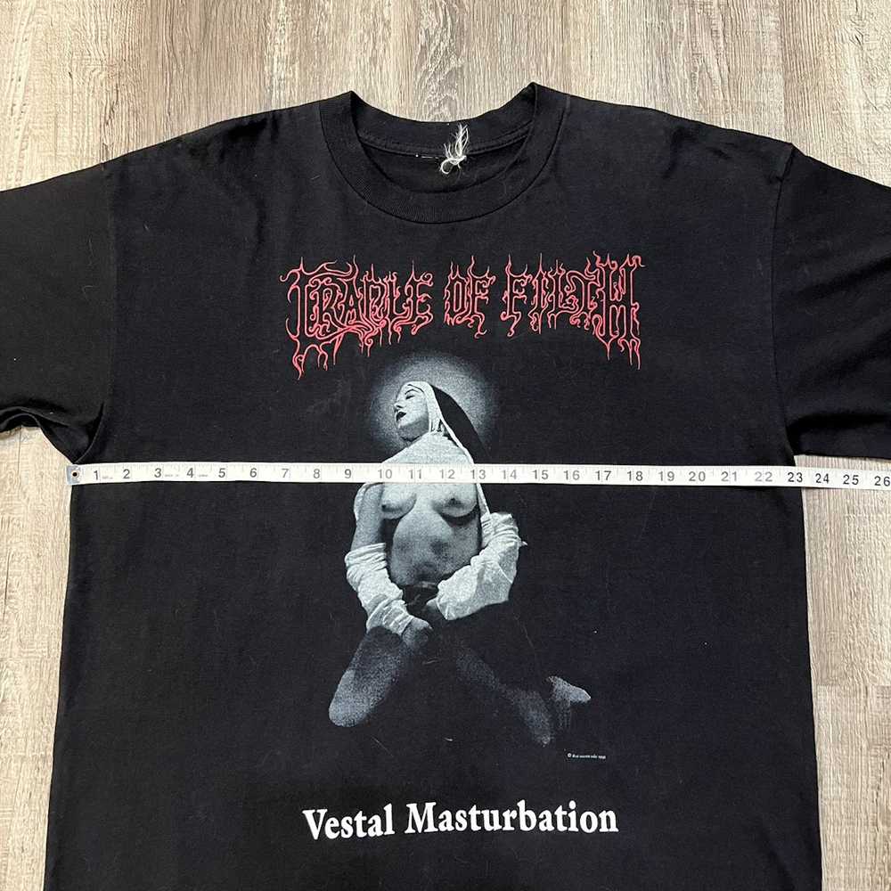 Vintage 1998 Cradle of Filth T-Shirt - image 4