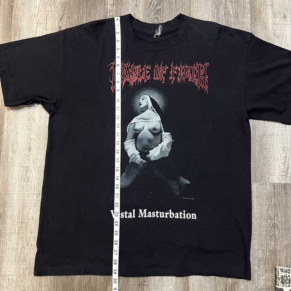 Vintage 1998 Cradle of Filth T-Shirt - image 5