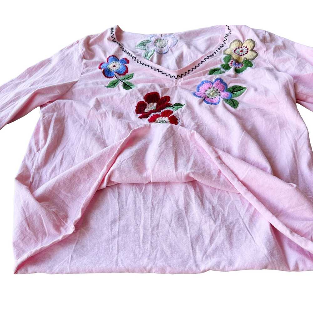 Art × Streetwear × Vintage Embroidered Floral Top… - image 11