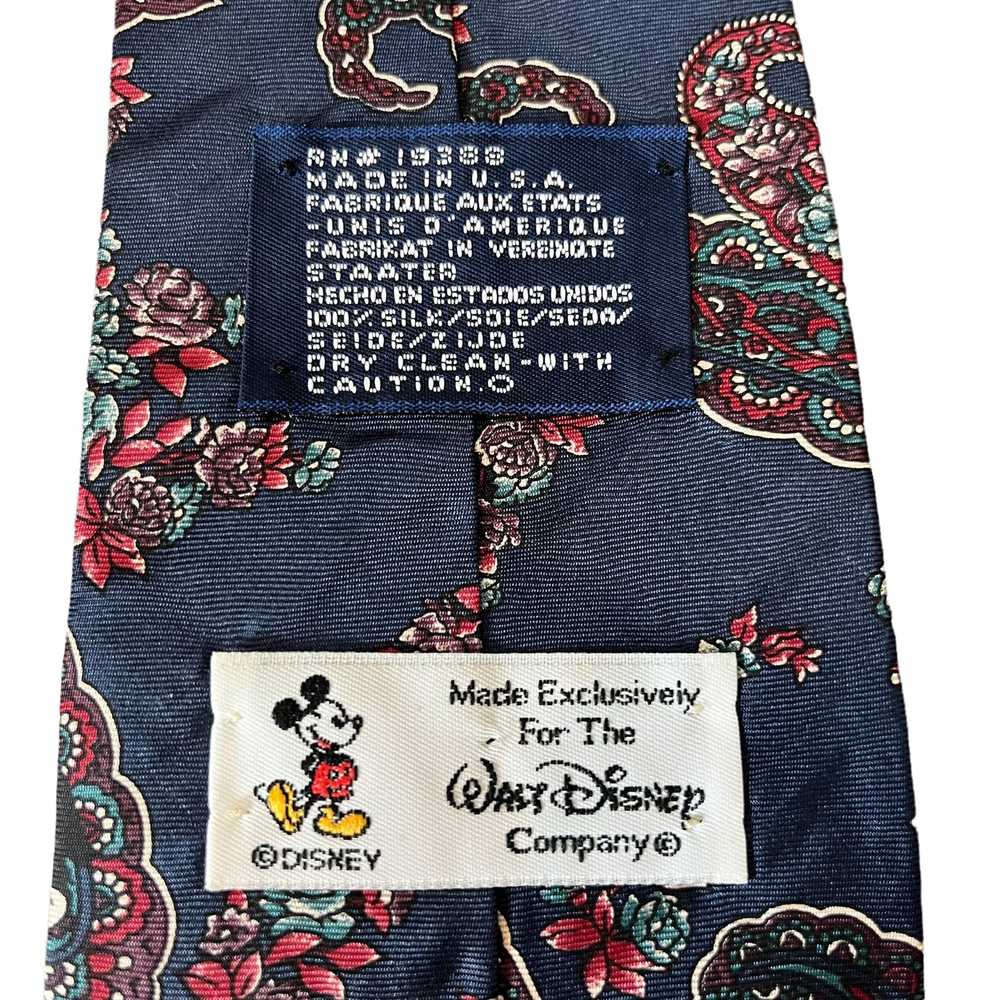 Disney Walt Disney World Mickey Mouse Paisley Sil… - image 3