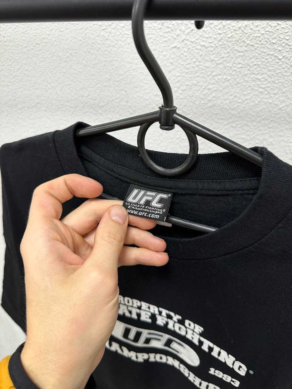 Made In Usa × Ufc × Vintage UFC vintage Black mad… - image 3