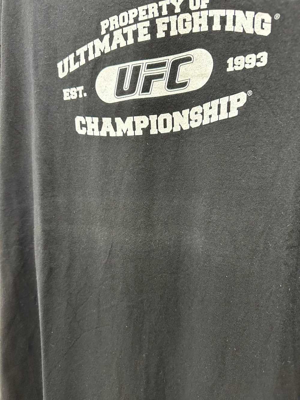 Made In Usa × Ufc × Vintage UFC vintage Black mad… - image 5