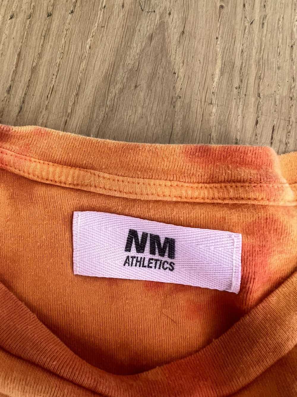 Vintage Orange tie dye NM athletics noah mills t … - image 3