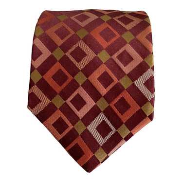 Ted Baker TED BAKER Geometric Silk Tie Hand Made … - image 1