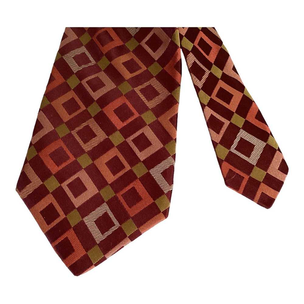 Ted Baker TED BAKER Geometric Silk Tie Hand Made … - image 5